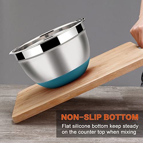 Metal Nesting Mixing Bowls Set of 6 (6 Count)