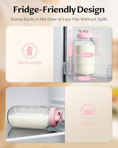 64oz Mason Jar Pitcher