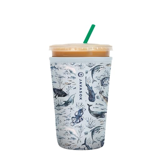 JavaSok Iced Coffee & Cold Soda Insulated Neoprene Cup Sleeve