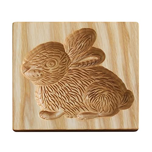 Wooden Cookie Biscuit Mold