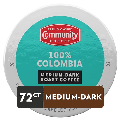 100% Colombia Coffee Pods (72 Count)