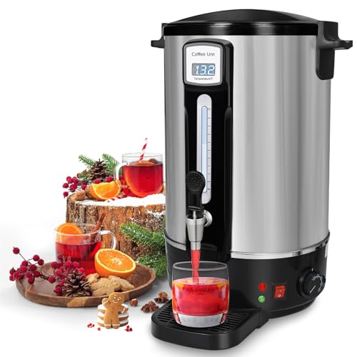 Commercial Coffee Urn 100 Cup Stainless Steel Coffee Maker