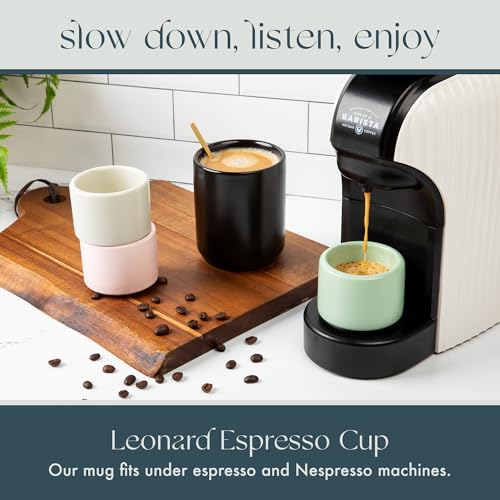 Leonard Ceramic Espresso Cups (2 Count)