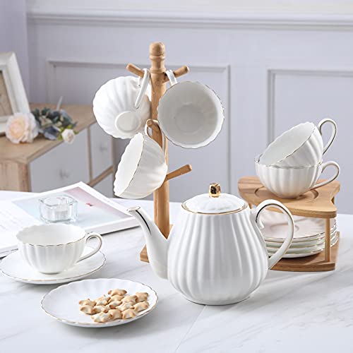 14 Piece Porcelain Ceramic Coffee Tea Gift Sets