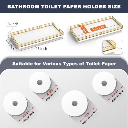 Bathroom Toilet Tank Tray