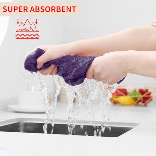 100% Cotton Waffle Weave Kitchen Dish Cloths 6 (6 Count)