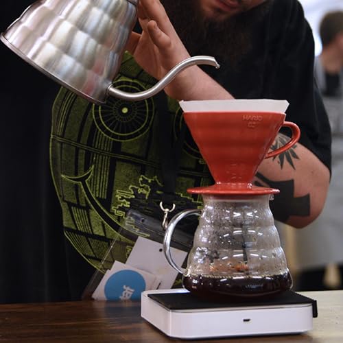 V60 Plastic Coffee Dripper Pour Over Cone Coffee Maker Size 02 (4 Count)