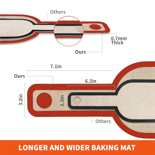 Silicone Bread Sling Dutch Oven Liner (2 Count)