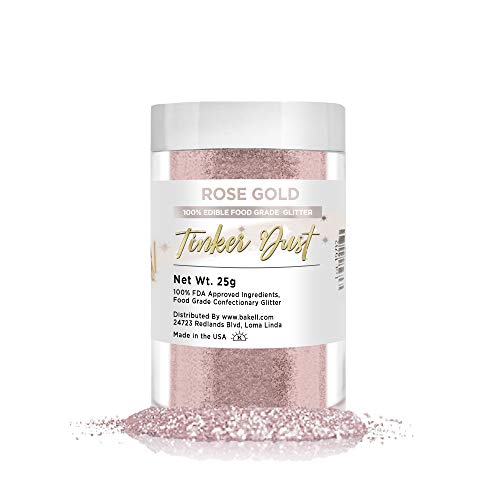 Rose Gold Edible Glitter