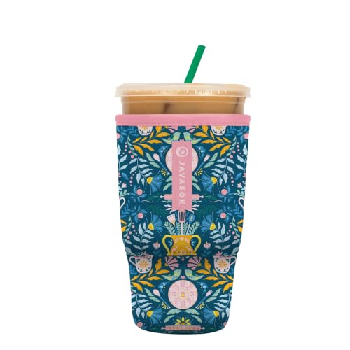 JavaSok Iced Coffee & Cold Soda Insulated Neoprene Cup Sleeve