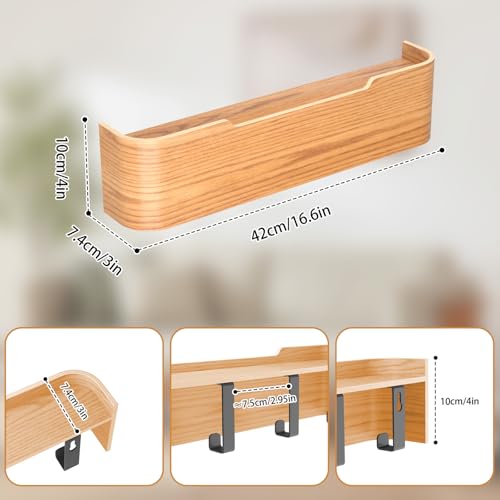 Wall Mounted Coat Rack with Shelf