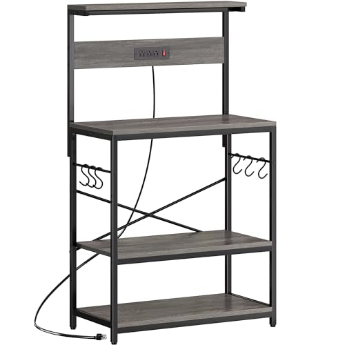 Bakers Rack with Power Outlets