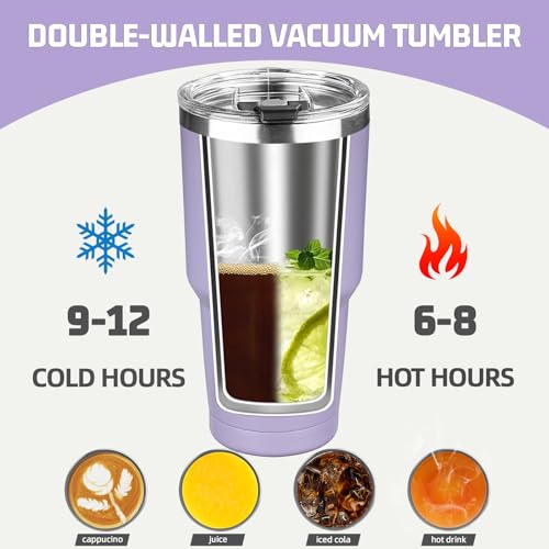 30 oz Tumbler with Lids and Straws