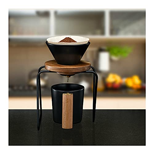 Single Serve Pour Over Coffee Maker Set (2 Count)