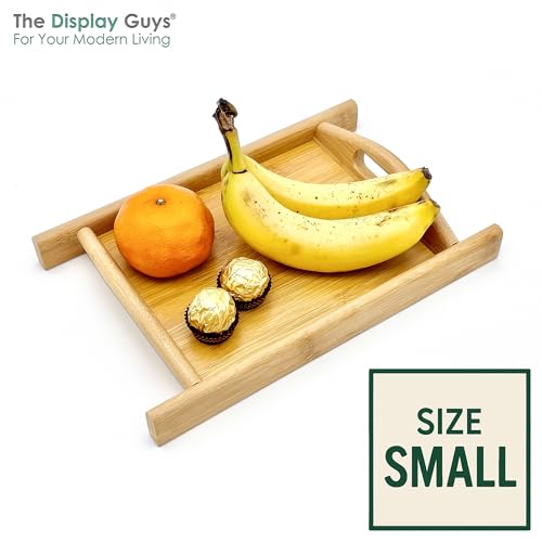 Natural Bamboo Serving Tray w