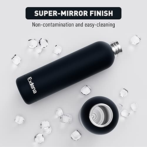 Slim Insulated Water Bottles for Travel 32oz with Clip
