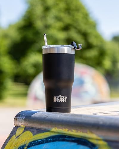 Beast 20 oz Tumbler Stainless Steel Vacuum Insulated Coffee Ice Cup Double Wall Travel Flask