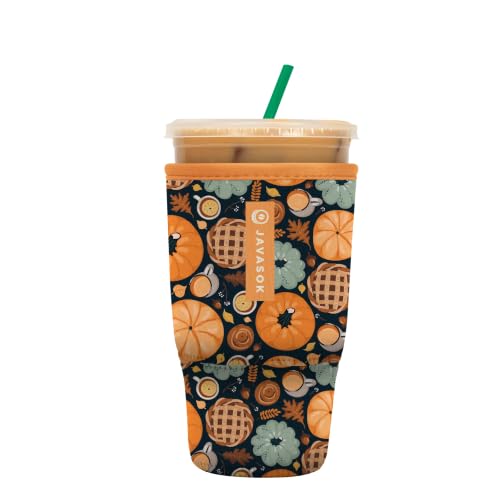 JavaSok Iced Coffee & Cold Soda Insulated Neoprene Cup Sleeve