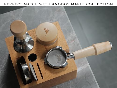 Bottomless Portafilter 54mm Breville Compatible Maple Handle