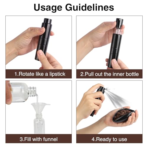 Coffee Bean Dosing Cup and Spray Bottle Set