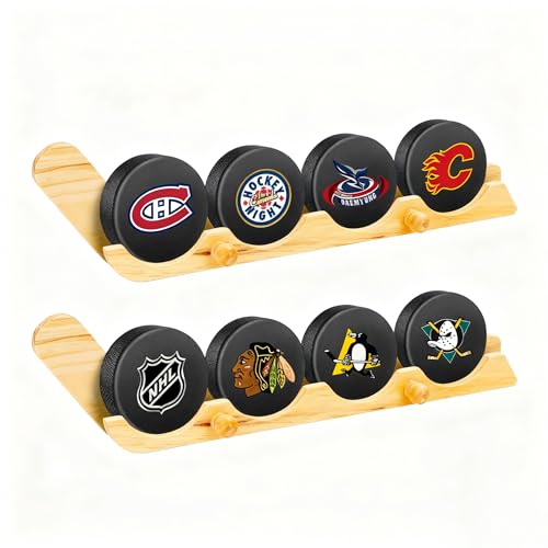 2 Pack Hockey Puck Display Cases (2 Count)