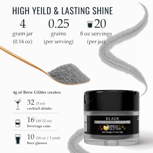 Brew Glitter Edible Glitter for Drinks