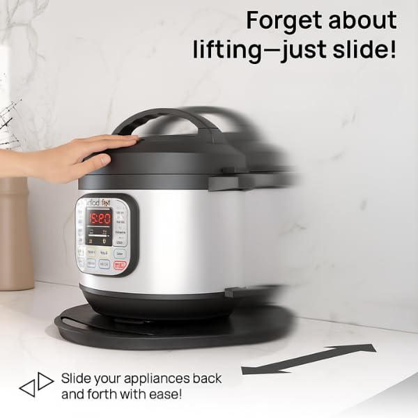 Elegant Round Sliding Tray for Your Pressure Cooker