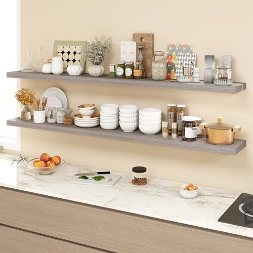 72 Inch Floating Shelves