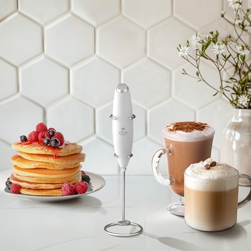 Powerful Milk Frother Wand With Duracell Batteries
