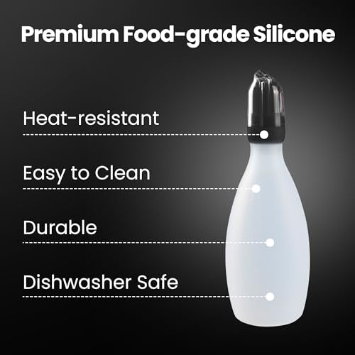 BBQ Sauce Bottle with Silicone Basting Brush