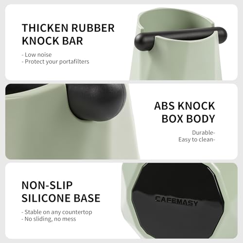 Espresso Coffee Puck Knock Box