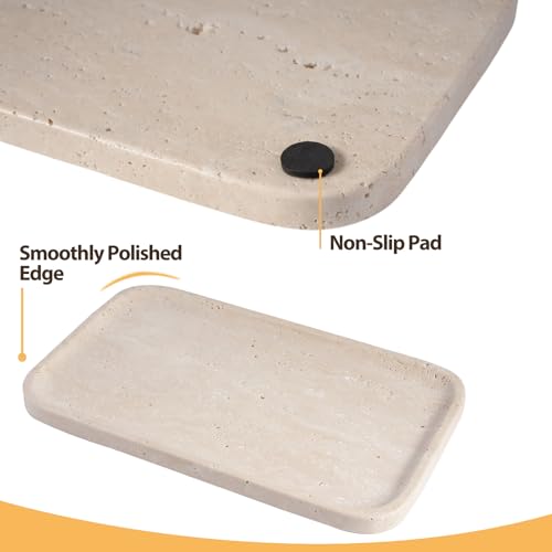 Travertine Vanity Tray