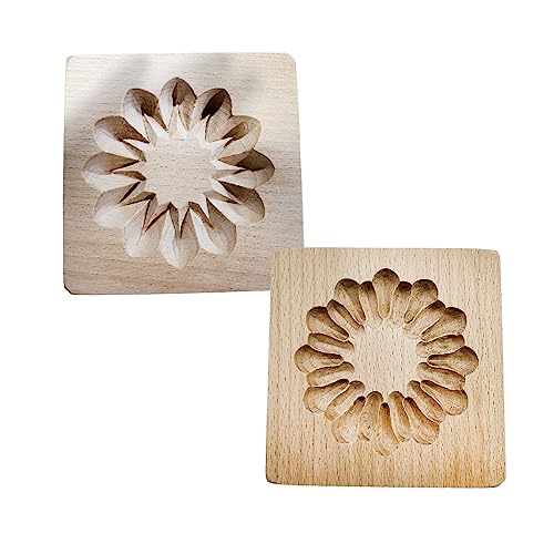Wooden Cookie Biscuit Mold