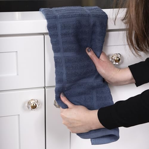 Solid & Coordinate Kitchen Towels (4 Count)