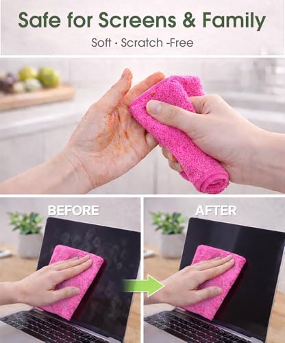 Microfiber Cleaning Cloth Roll (100 Count)