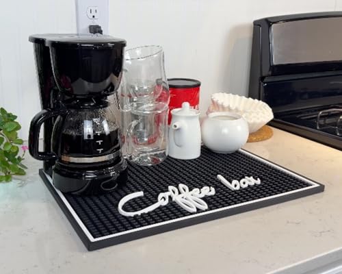 Coffee Bar Mat for Countertop