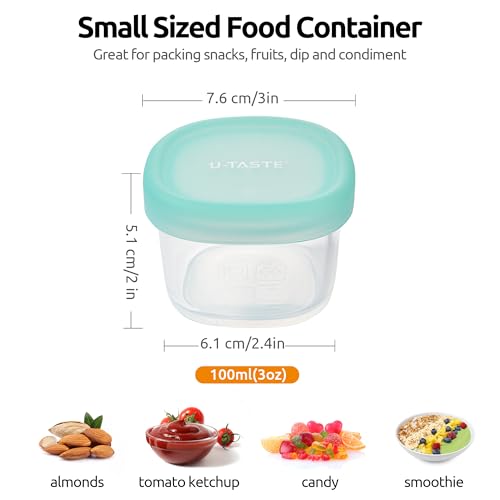 Silicone Container with Lids