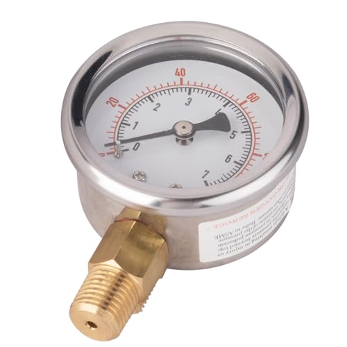 0 100 Psi Pressure Gauge