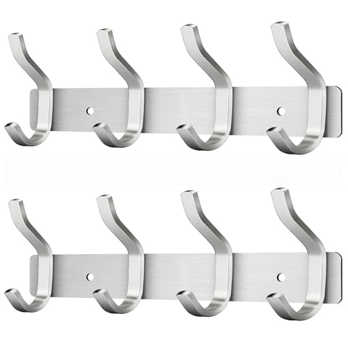 2 Pack Coat Rack Wall Mount (2 Count)