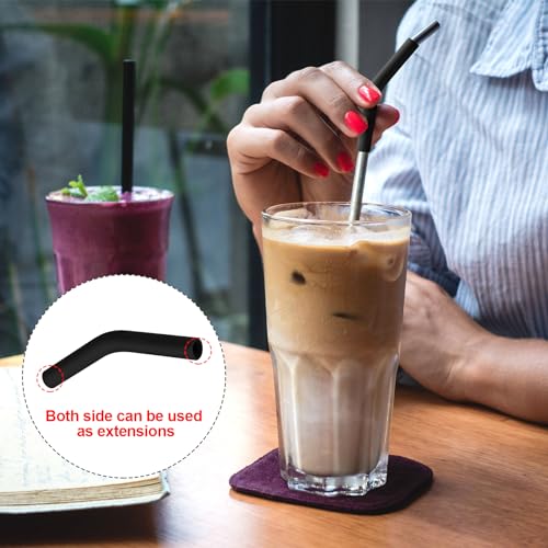 6Pcs Metal Straw Silicone Tips 5