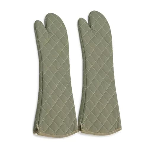 Extra Long 24 Inch Heat Resistant Oven Gloves New Cotton Oven Mitts Kitchen Gloves High Temperature Cooking Tool BBQ Gloves