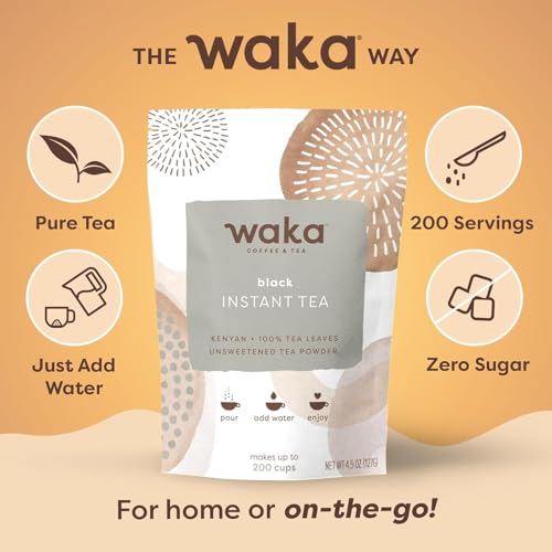 Waka Instant Black Tea Mix (4.5 Ounce)