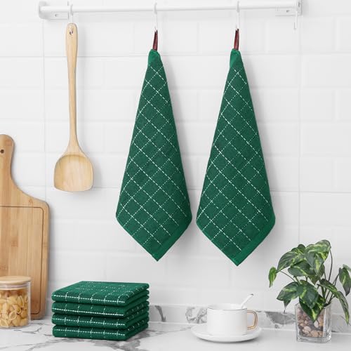 100% Cotton Terry Kitchen Dish Cloths (8 Count)