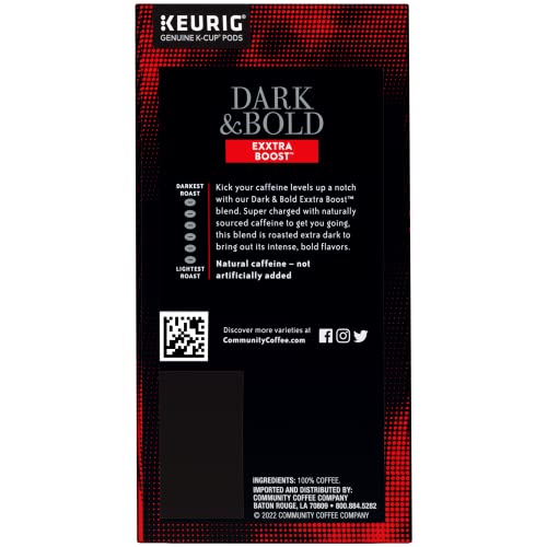 Dark & Bold Exxtra Boost 96 Count Coffee Pods