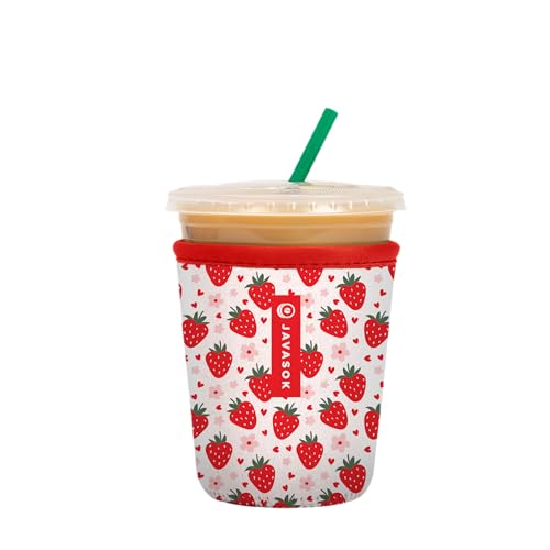 JavaSok Iced Coffee & Cold Soda Insulated Neoprene Cup Sleeve