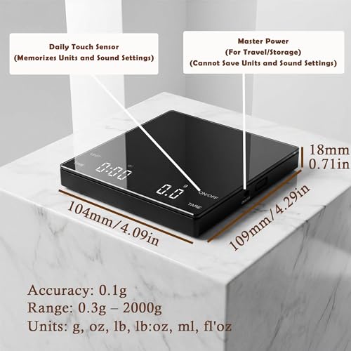 Coffee Scale with Timer