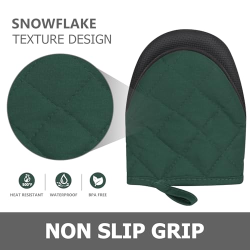1 Pair Short Oven Mitts