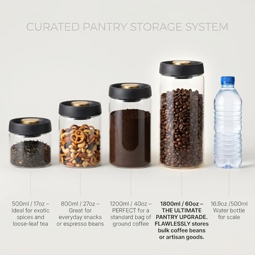 Vacuum Coffee Canister
