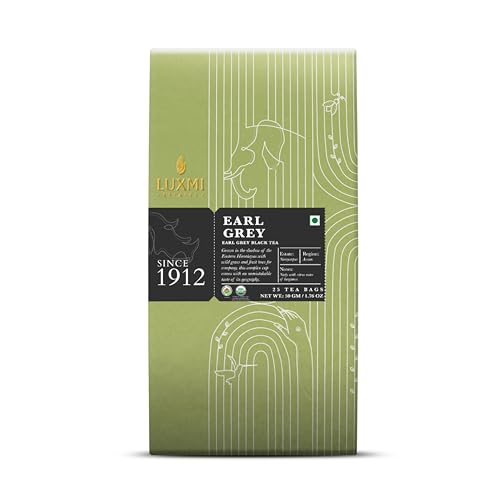 Estates Garo Hills Earl Grey Tea 25 Tea Bags (25 Count)