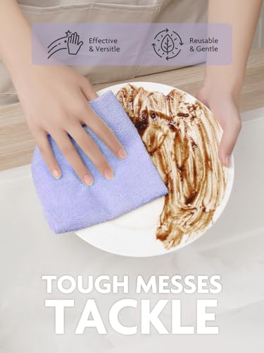 Microfiber Cleaning Cloth Roll (75 Count)